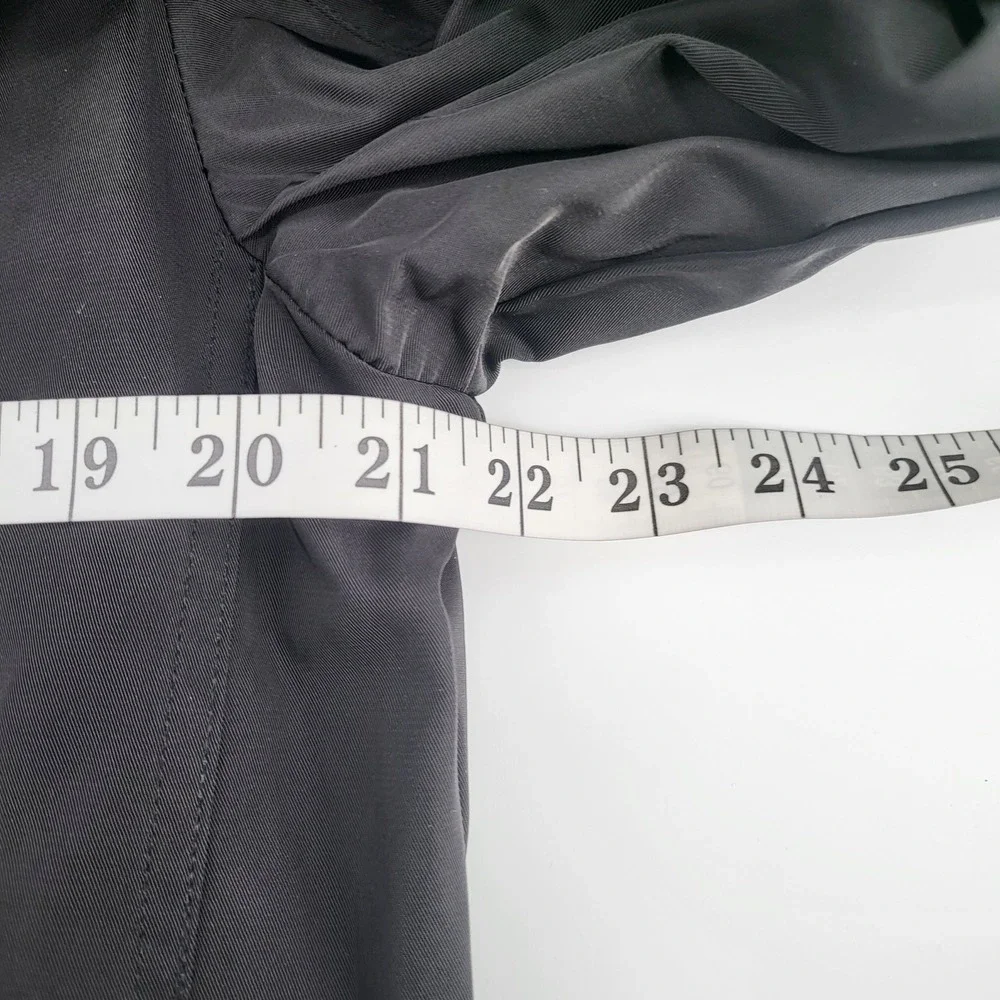 Dockers Men's Military Bomber Jacket Black Zip Utility Pockets‎ Size Small NWT